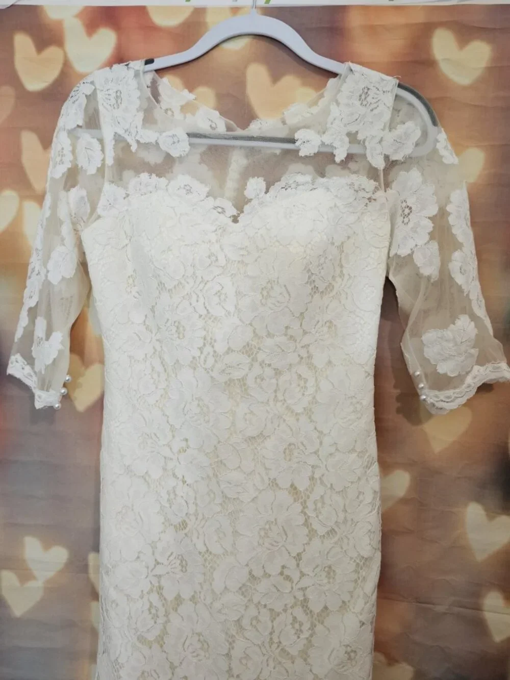 Elegant Wedding Dresses V-Neck Lace Applique Illusion Bridal Gowns Siren Trumpet